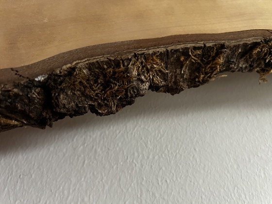 Image 1 of Lámpara de pared decorativa de madera natural