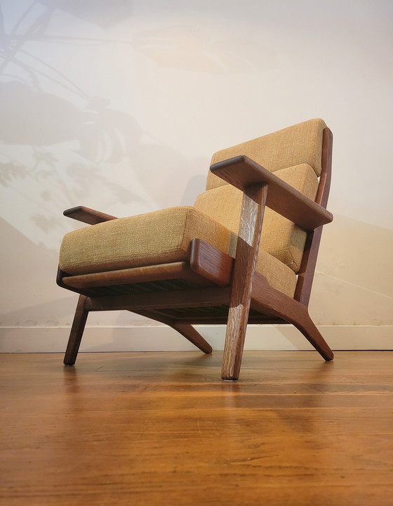 Image 1 of Armchair Ge290A By Hans J. Wegner For Getama In Oak