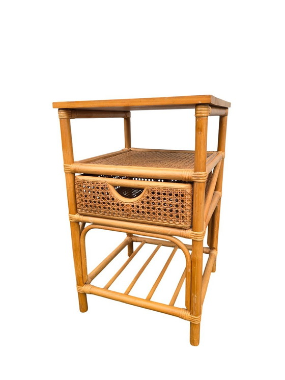 Image 1 of Bamboo Night Table