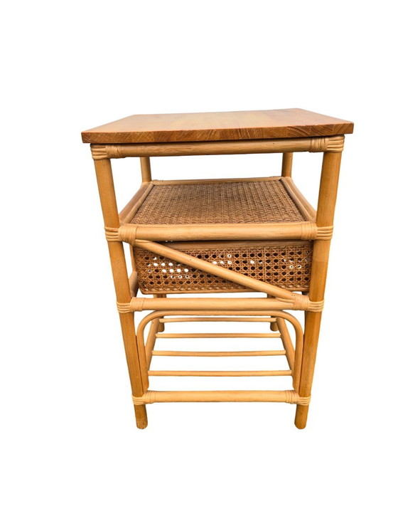 Image 1 of Bamboo Night Table