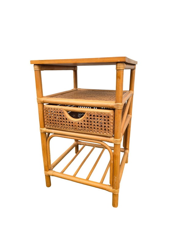 Image 1 of Bamboo Night Table