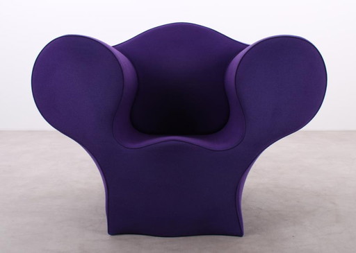 Fauteuil Moroso Soft Big Easy violet