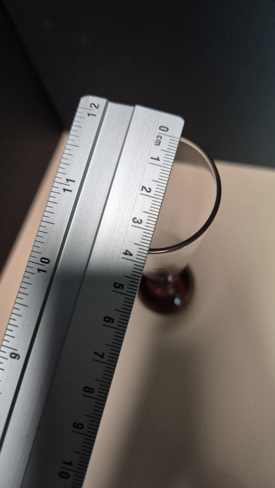 Image 1 of Blown glass vase - Design Élégant Et Original 24Cm