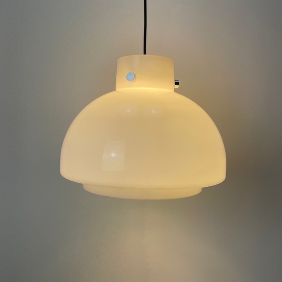 Image 1 of Lampada a sospensione XL di Glashütte Limburg 1970