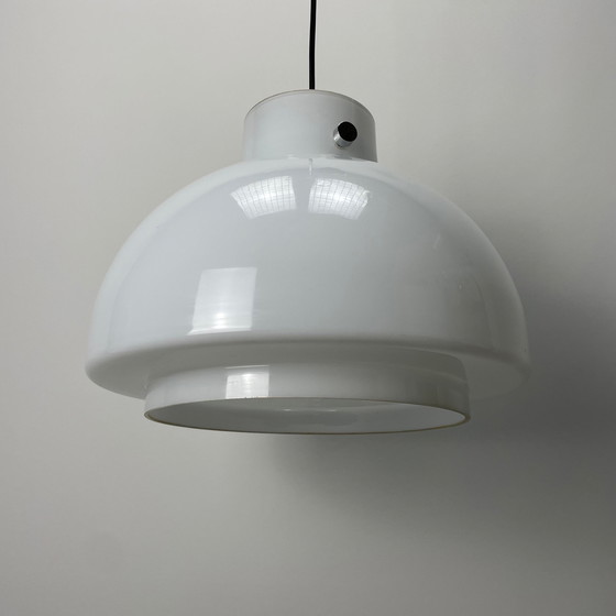 Image 1 of Lampada a sospensione XL di Glashütte Limburg 1970