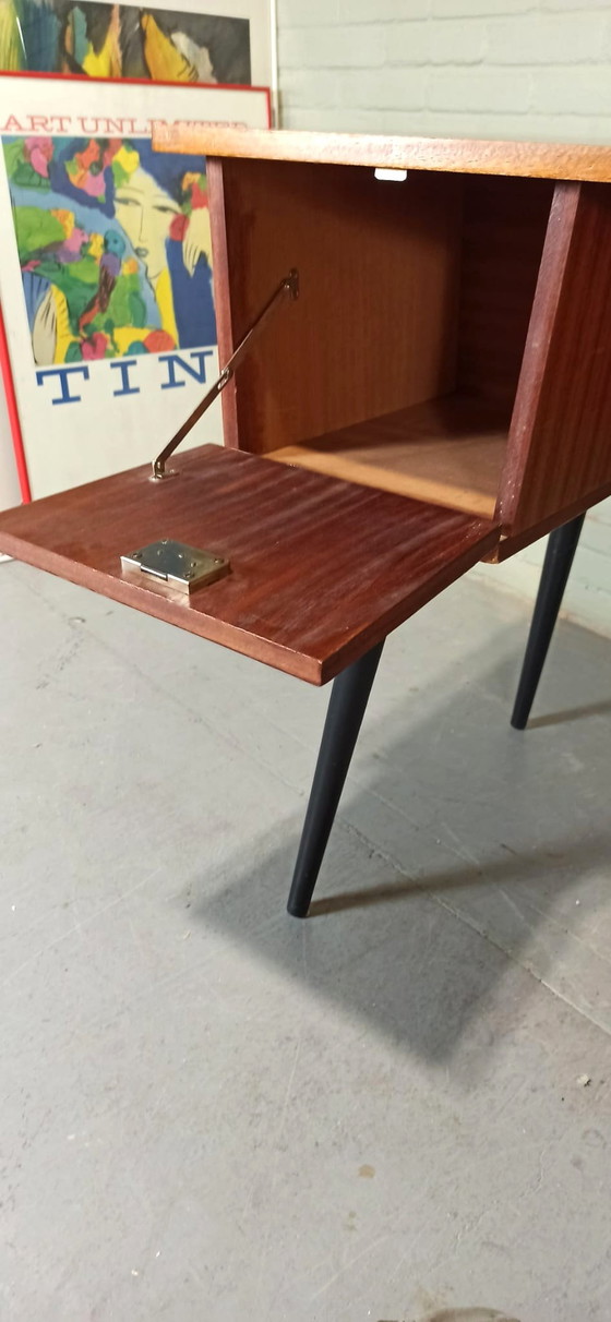 Image 1 of Mid Century Pin Legs Desk 