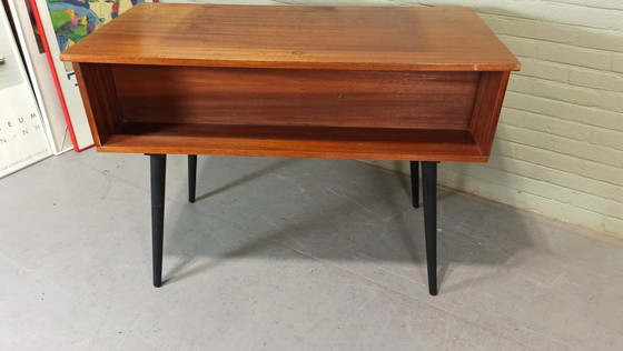 Image 1 of Mid Century Pin Legs Desk 