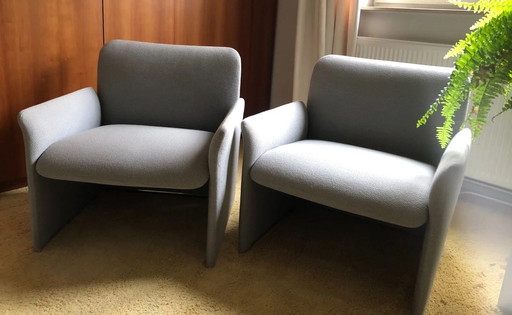 4x Saporiti Italia Lewes stoelen