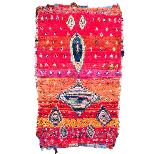 Red Moroccan Vintage Rug