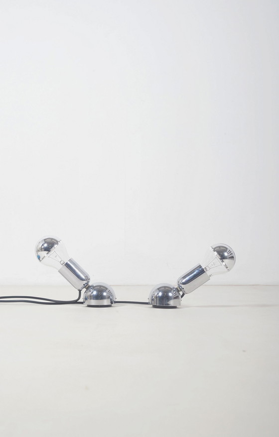 Image 1 of Set of Pollux Lamps Designed By Ingo Maurer For Design M, 1960s