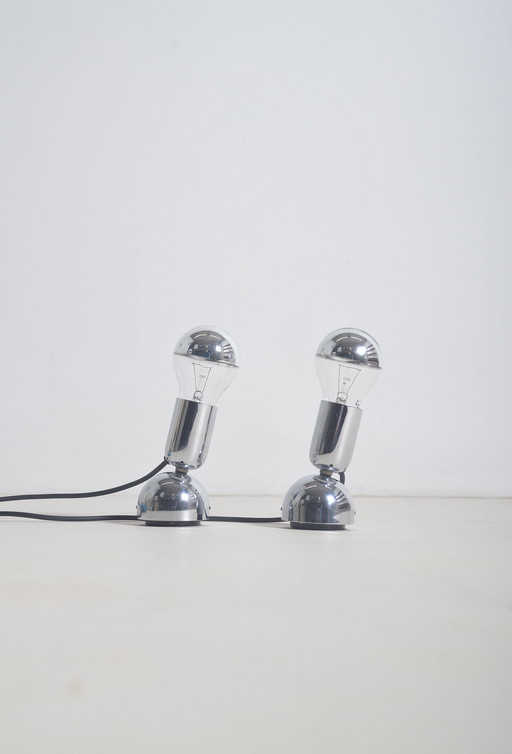 Set of Pollux Lamps Designed By Ingo Maurer For Design M, 1960s