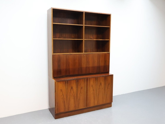 Image 1 of Omann Jun Model No. 9 Wall Unit Rosewood 2 Piece