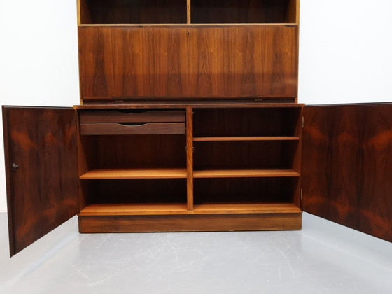 Image 1 of Omann Jun Model No. 9 Wall Unit Rosewood 2 Piece