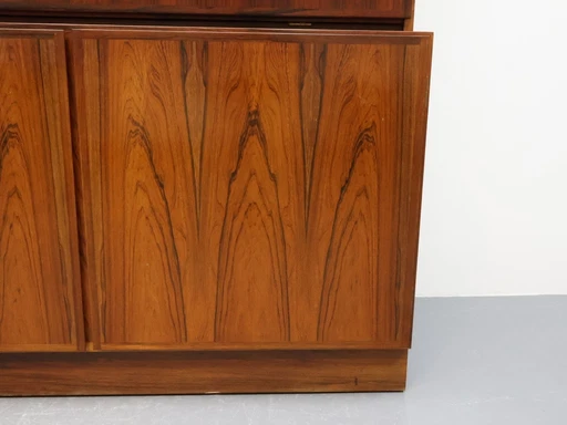 Omann Jun Model No. 9 Wall Unit Rosewood 2 Piece