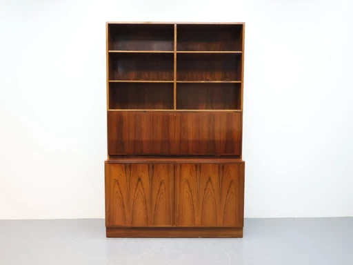 Omann Jun Model No. 9 Wall Unit Rosewood 2 Piece