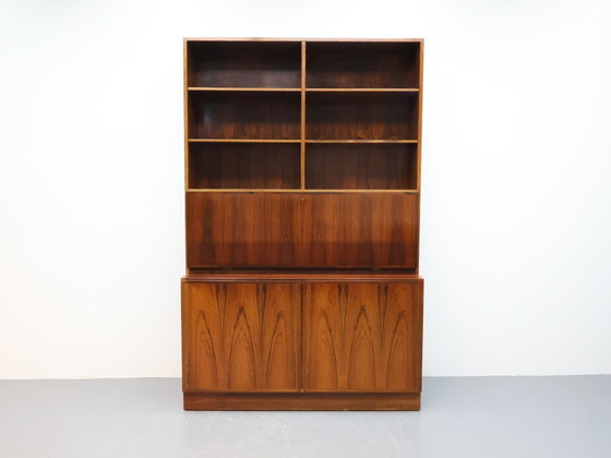 Image 1 of Omann Jun Model No. 9 Wall Unit Rosewood 2 Piece