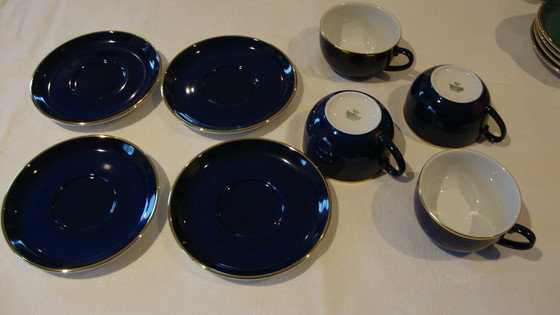 Image 1 of 4X Mitterteich Cappuccino Cups And Saucers