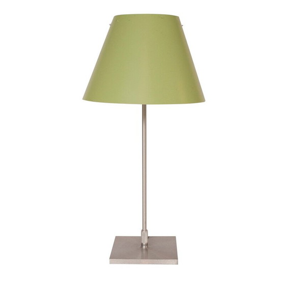 Image 1 of Mid century green table lamp by Paolo Rizzato - 1980