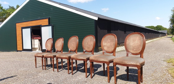 Image 1 of 6x Medallion Dining Chairs