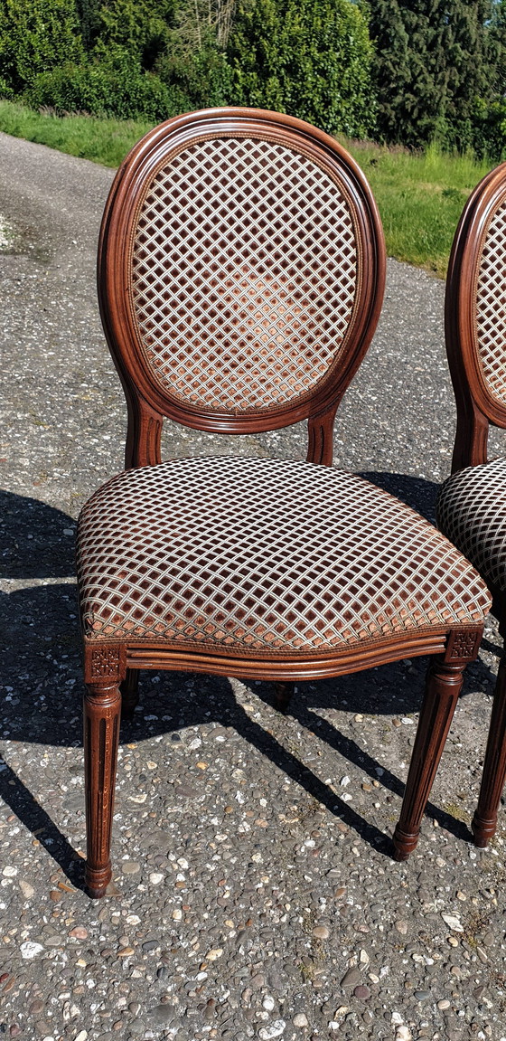 Image 1 of 6x Medallion Dining Chairs