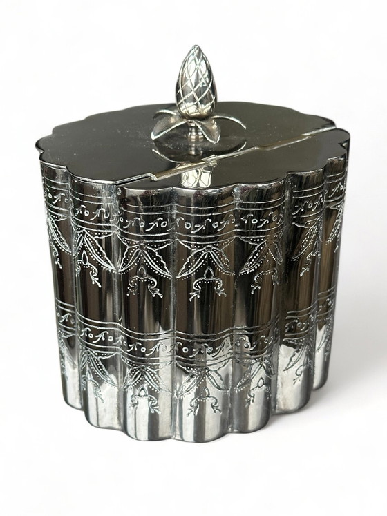 Image 1 of Silver-plated Tea Bush Victorian Style Silver