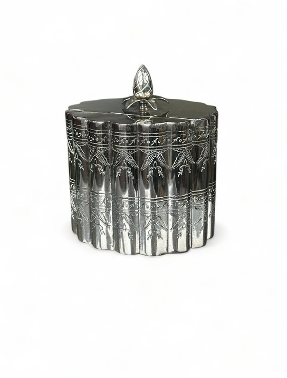 Image 1 of Silver-plated Tea Bush Victorian Style Silver