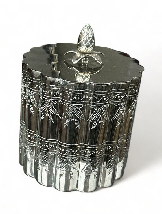 Image 1 of Silver-plated Tea Bush Victorian Style Silver