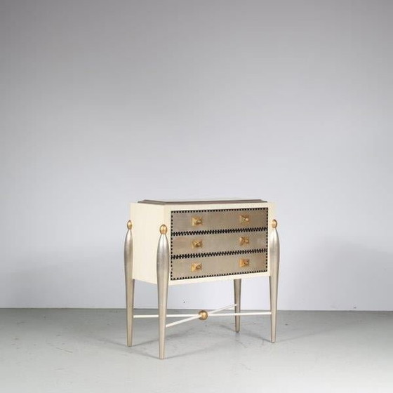 Image 1 of Luxurious Drawer Cabinet in Memphis Style, Italy 1970