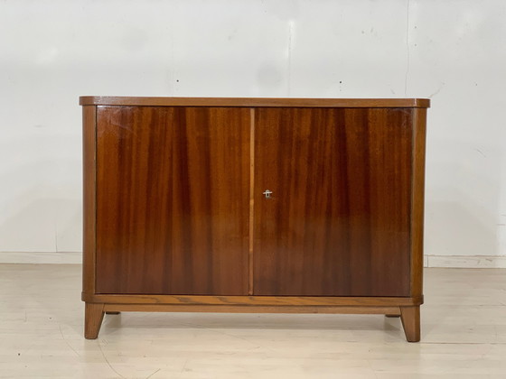 Image 1 of Mid - Century chest of drawers sideboard cabinet vintage