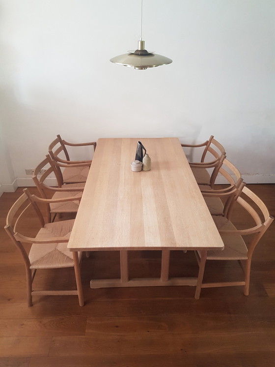 Image 1 of Børge Mogensen Shaker dining table 6286 Fredericia 1964