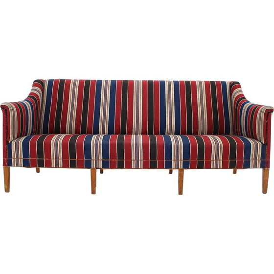 Image 1 of Vintage 3-seater sofa by Kaare Klint for Rud. Rasmussen, Denmark 1940