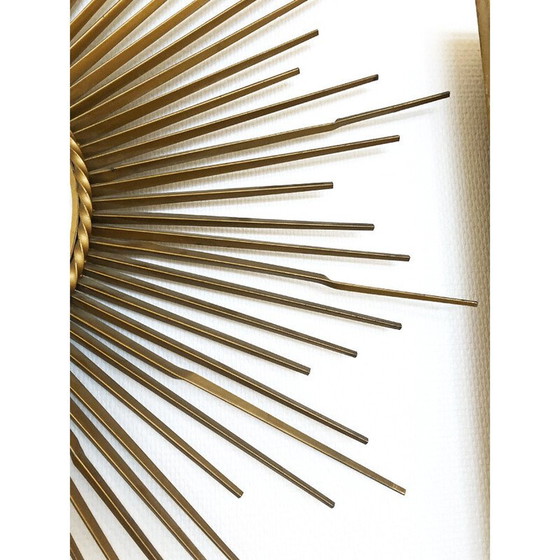 Image 1 of Specchio vintage Chaty Vallauris in ottone di Gilbert Poillerat