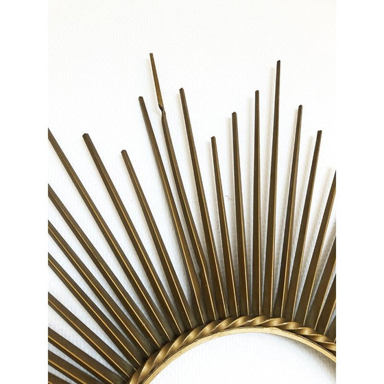 Image 1 of Specchio vintage Chaty Vallauris in ottone di Gilbert Poillerat