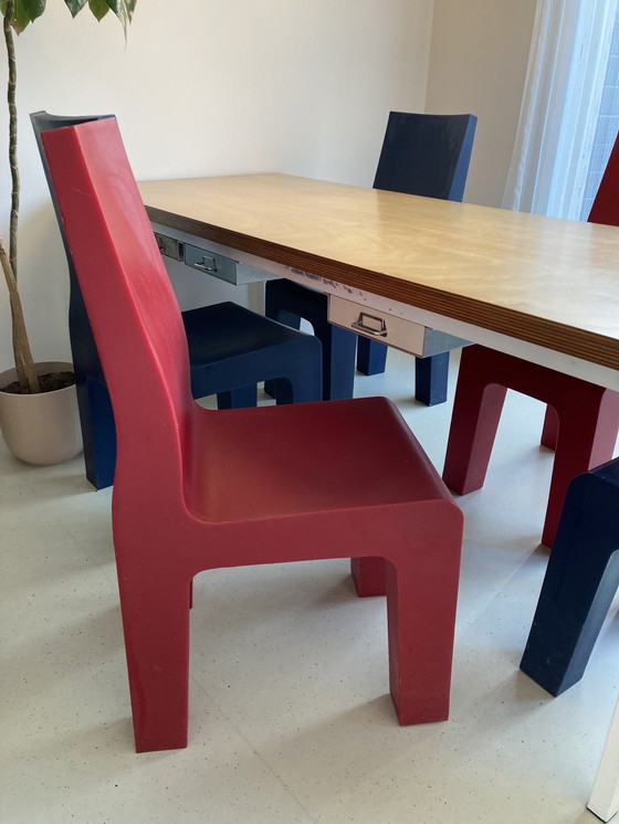 Image 1 of 5X Richard Hutton Chairs Central Museum