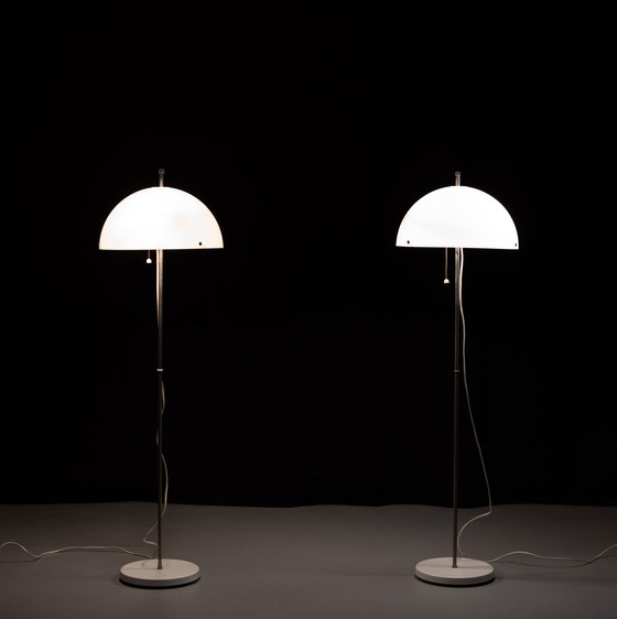 Image 1 of Pair of fagenhulst floor lamps 1970s Sweden