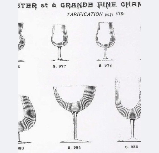 Image 1 of 2 bicchieri da degustazione di champagne Baccarat