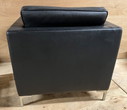 Fauteuil en cuir René Pans