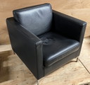 Fauteuil en cuir René Pans
