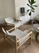 Arper Kata Lounge Armchair, Cushions Included.