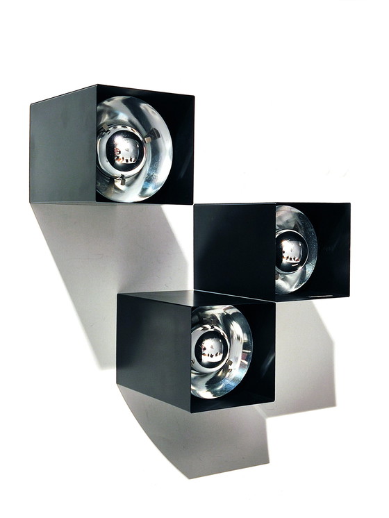 Image 1 of ceiling lamp set of 3 Raak P-320