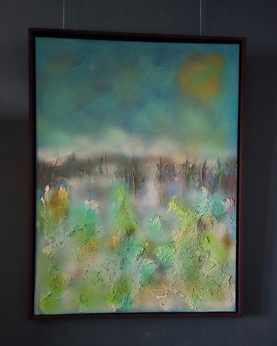 Image 1 of Forrest, Abstract With Baking Frame