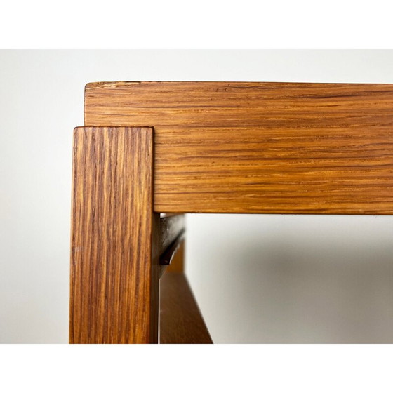 Image 1 of Set of 3 vintage Danish oak tables, 1960s