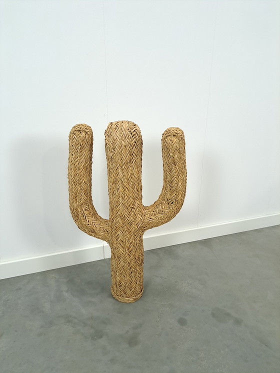 Image 1 of Rattan Straw Cactus