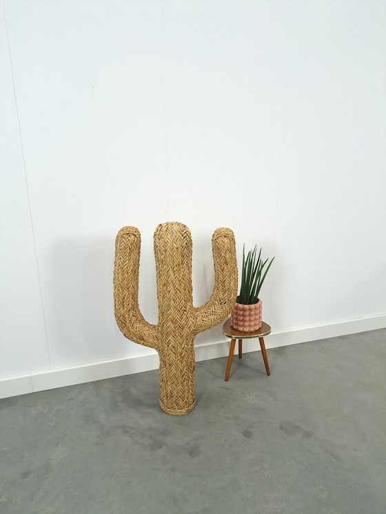 Image 1 of Rattan Straw Cactus