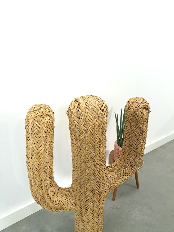 Image 1 of Rattan Straw Cactus