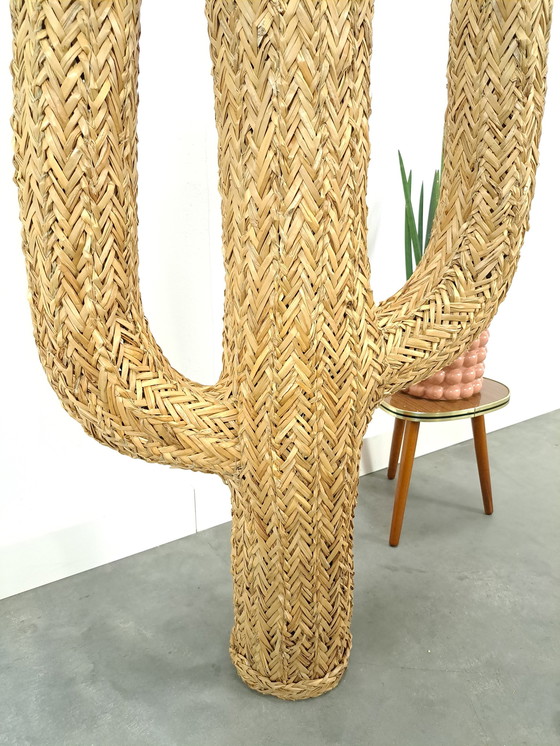 Image 1 of Rattan Straw Cactus