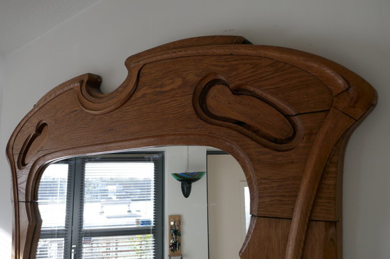 Image 1 of Jugendstill Hall Mirror