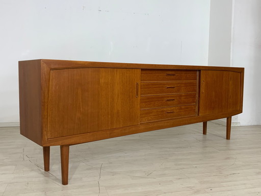 Danish design teak sideboard cabinet longboard chest of drawers vintage