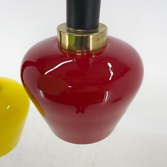 Image 1 of Mid-century Italian colourful cascade pendant lamp, 1970s