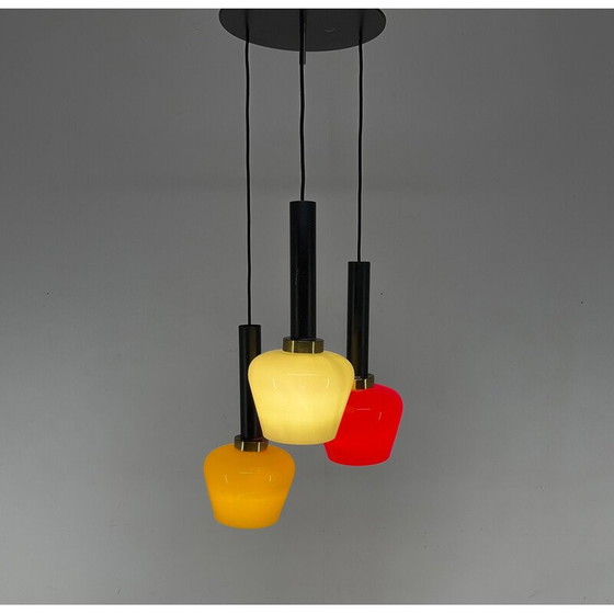 Image 1 of Mid-century Italian colourful cascade pendant lamp, 1970s